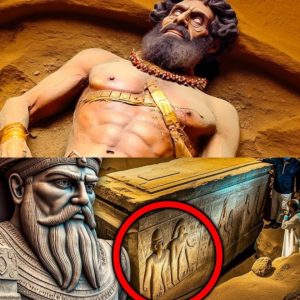 HOT NEWS: Giant Gilgamesh Was Found Intact In His Tomb After The Euphrates River Dried Up