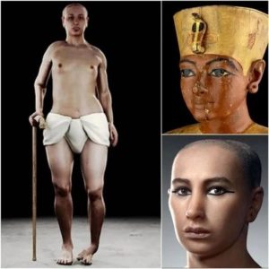 HOT: The Real Face of King Tut: Virtual Autopsy Reveals Pharaoh's Feminine Hips, Clubfoot, and Buck Teeth And Uncovers Shocking Parentage