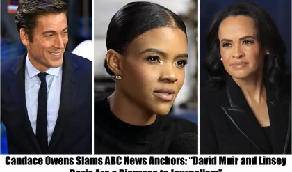 HOT NEWS: Candace Owens Slams ABC News Anchors: “David Muir and Linsey Davis Are a Disgrace to Journalism”.