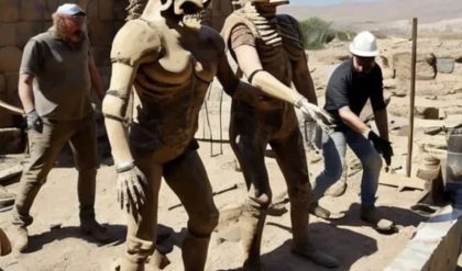 HOT NEWS: Groundbreaking Discovery: Archaeologist Uncovers 50-Foot Giant Skeleton, Shaking the Foundations of History.