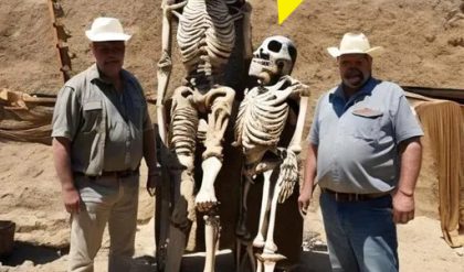 BREAKING: History Redefined: Astonishing 50-Foot Giant Skeleton Unearthed by Archaeologists.