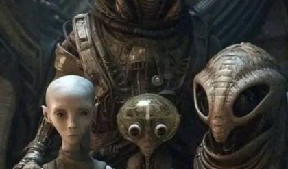 Familia de extraterrestres fotografiados en Tartaria las tierras ocultas detras del polo sur