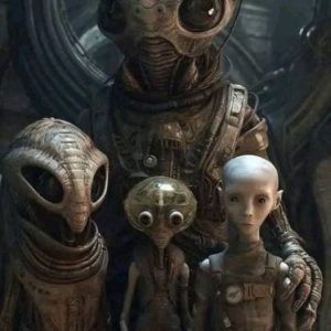 Descubriendo lo extraordinario: ¡Una familia de extraterrestres captada en fotografías de Tartaria, las misteriosas tierras más allá del Polo Sur!..