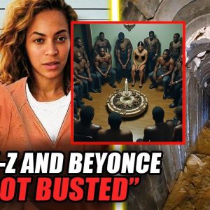 Jay-Z And Beyonce Got Arrested After Feds Raided Their Mansion And Found Secret Tunnel For Rituals