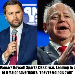 BREAKING NEWS: J.D. Vance's Boycott Sparks CBS Crisis, Leading to Loss of 6 Major Advertisers: 'They're Going Down!'.