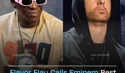 Flavor Flau calls Eminem best rapper alive, calls him a legend of the rap game