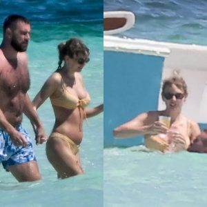 BREAKING NEWS: Travis Kelce Risks Suspension After Controversial Photos Surface of Him and Taylor Swift Getting Cozy in the Water.