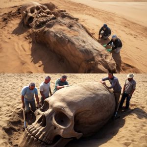 Staggering Find: Enormous Skeletons Unearthed in the Sahara Desert Leave Archaeologists in Awe!,